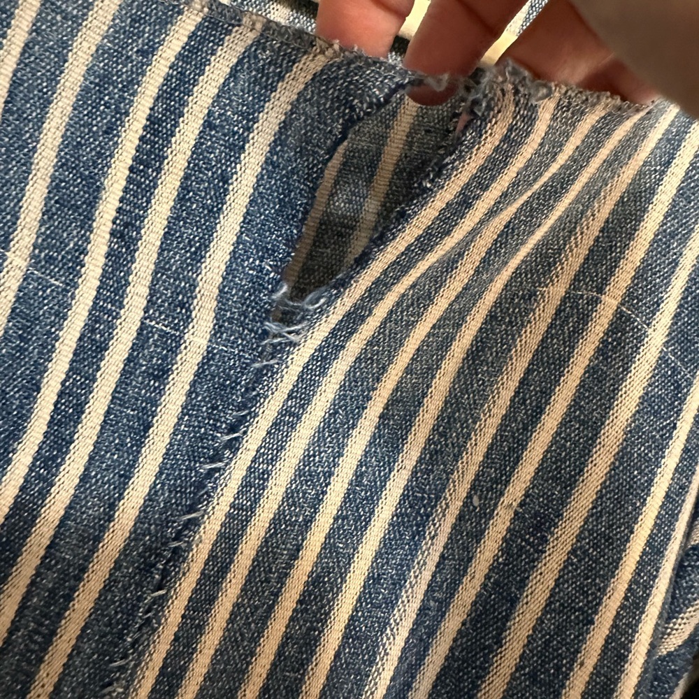 Artfully Created Denim Shirt! View 2